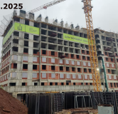 Ход строительства дома литер 31 в ЖК Вершина -