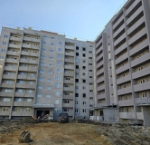 Ход строительства дома 48Б, 1 очередь в ЖК Орешник -