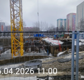 Ход строительства дома 40 в ЖК Первомайский -