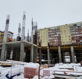 Ход строительства дома 24 в ЖК Дом Учителя на Парковом -