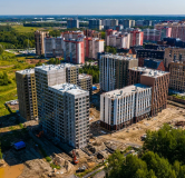Ход строительства дома 6 в ЖК Гренландия -