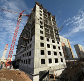 Ход строительства дома № 3 в ЖК Подкова. Дом на Цветочной -