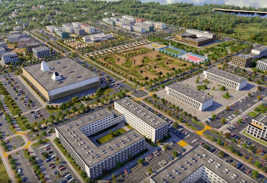 Дом 242 в ЖК Скандиа. Квартал у озера