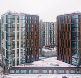 Ход строительства дома 1 в ЖК Респект -