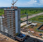 Ход строительства дома № 1, квартал 4 в Макрорайон Амград -