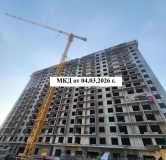 Ход строительства дома 38 в ЖК Кино -