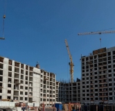 Ход строительства дома 55а, 1.2 этап в ЖК Грин Парк. Новые кварталы -
