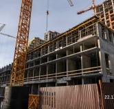 Ход строительства дома 2 в ЖК Scala City -