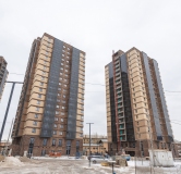Ход строительства дома № 3 в ЖК Уютные дома на Взлётке -