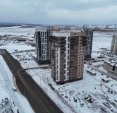 Ход строительства дома № 1 в ЖК Кедр -