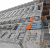 Ход строительства дома блок А в ЖК Перспектива -