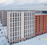Ход строительства дома 34.4 в ЖК Полис Приморский 2 -