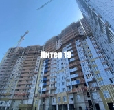 Ход строительства дома Литер 19 в ЖК Фонтаны -