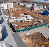 Ход строительства дома 34 в ЖК Белый Хутор -