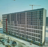 Ход строительства дома 14 в ЖК Манхэттен -