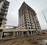 Ход строительства дома 58, 3 этап в ЖК Премьер-квартал на Набережной -