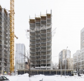 Ход строительства дома 1 в ЖК Страна.Энтузиастов -