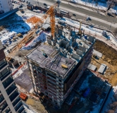 Ход строительства дома 1.1 в ЖК Лемонт (LEMONT) -