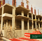 Ход строительства дома № 1.4 в ЖК Плодово-Ягодный -