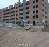 Ход строительства дома 1, секция А,Б,С в ЖК Цветы Башкирии -