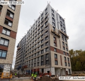 Ход строительства дома 5Б, 1 этап в ЖК ЛСР.Большая Охта -
