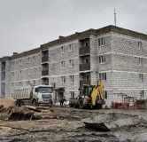 Ход строительства дома 35 в ЖК По ул. Рудничная -