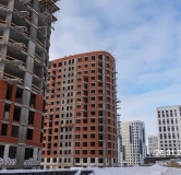 Ход строительства дома 5 в ЖК Lake Town -