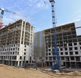 Ход строительства дома № 3 в ЖК Городские сады -