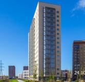 Ход строительства дома 74 в ЖК Живи! в Рыбацком -