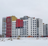 Ход строительства дома корпус 1 в ЖК Счастье в Кольцово -