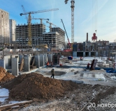 Ход строительства дома Корпус 4,5, 2 этап в ЖК Manzara Towers -