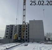 Ход строительства дома 2.1, 1 этап в ЖК Ильменский -