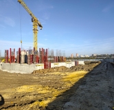 Ход строительства дома 4 в ЖК Семейный Бульвар -