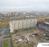 Ход строительства дома 30, секция 3-9 в ЖК Московский -