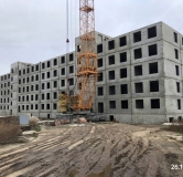 Ход строительства дома 1, 2 этап в ЖК Новин в Нижнем Ломове -