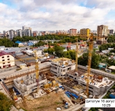 Ход строительства дома 1 в ЖК Citatum -