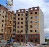 Ход строительства дома 1 в ЖК Лидер -