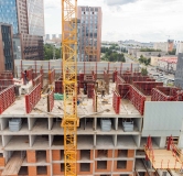 Ход строительства дома 1 в ЖК Grand Avenue -