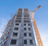 Ход строительства дома 1 в ЖК Оригана -