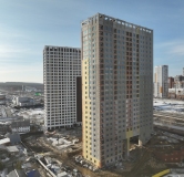 Ход строительства дома 3 в ЖК Новый Виз -