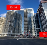 Ход строительства дома 73-1-4 в ЖК Компас -