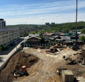 Ход строительства дома 11-4 в ЖК Радужный -