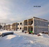 Ход строительства дома 14 в ЖК По ул. Рудничная -