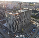 Ход строительства дома № 6, ГП-72.211 в ЖК Прео -