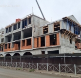 Ход строительства дома 1 в ЖК Ноты -