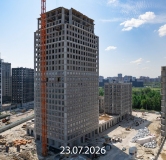 Ход строительства дома 4 к1, ГП-13 (2 этап) в ЖК Айвазовский (Айвазовский City) -