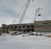 Ход строительства дома 30/1 (7) в ЖК Молодежный -