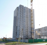 Ход строительства дома 45 в ЖК Высота 45 -