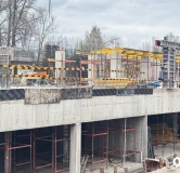 Ход строительства дома 5 в ЖК Респект -