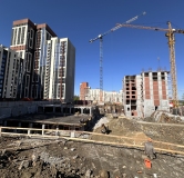 Ход строительства дома 1.4 в ЖК Нагорный -